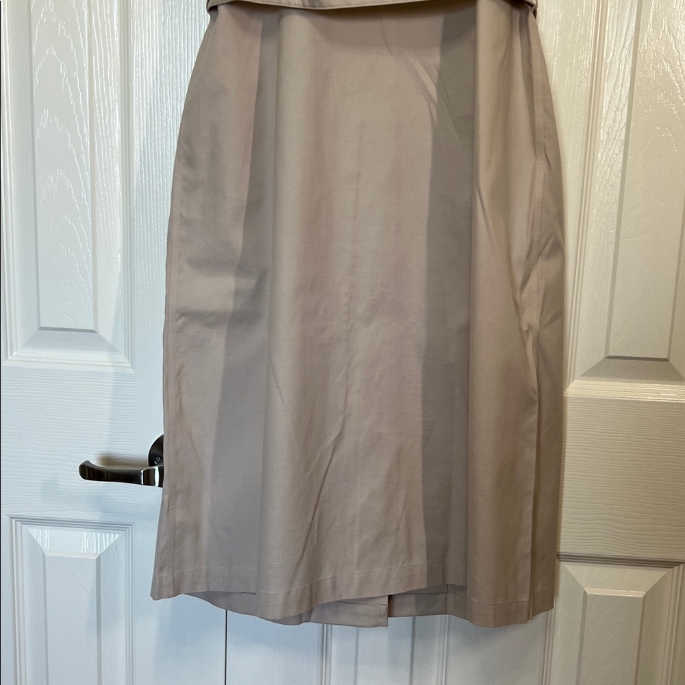 Brooks Brothers Cotton Belted Safari Shirt Dress Sz 8 - Picture 10 of 12